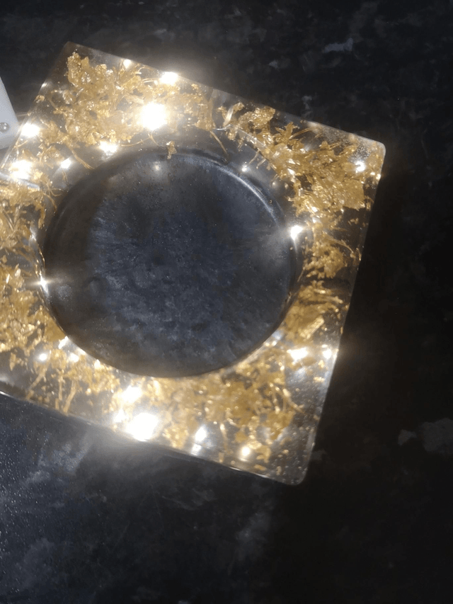 Ashtray Candle Holder